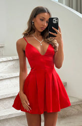 Minivestido Rojo Forever Radiant