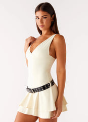 Minivestido Gold Coast - Amarillo