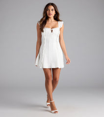 Cherry On Top Lace Mini Dress