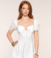 Cherry On Top Eyelet Romper