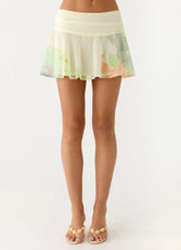 Minifalda Blushing Bloom - Prado primaveral