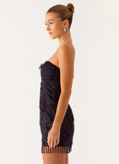 Minivestido Wear My Kiss - Negro