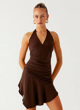 Minivestido Colt - Chocolate