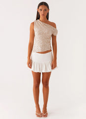 Top All Star sin Hombros - Plateado