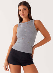 Camiseta sin mangas Oblivion - Gris