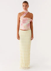 Top pañuelo Christal - Estampado floral