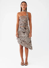 Pañuelo Tipo Top Hot Like Me - Leopardo