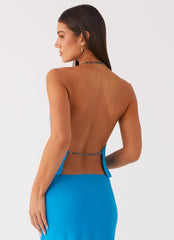 Top Halter Another Life - Turquesa