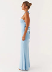 Maxivestido Talk About Us - Azul