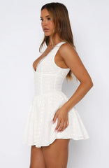 Minivestido Tell Me Again Blanco