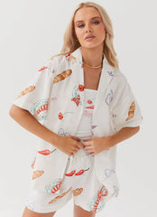 Camisa de Lino Oversize Sweet Relief - Banchetto