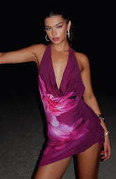 Minivestido Recto Berry Lush