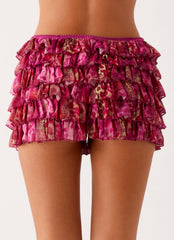 Shorts Bloomer Entertain Me - Lagoa Lavanda