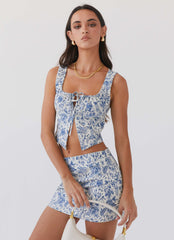 Top Corsé Take Me Away - Paisley Azul