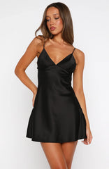 Minivestido Let's Get Going Negro
