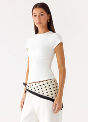 Bufanda Dotty Dreams - Lunares Blancos