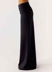 Falda Maxi Elisabetta - Negro