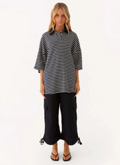 Polo Oversize Invicta - Rayas