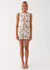 Candace Mini Dress - Ivory