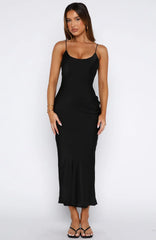 Maxivestido She's For Keeps Negro