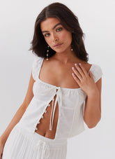 Top Busto Xanthe - Niebla Marfil