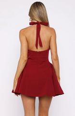 Minivestido rojo Living In A Memory