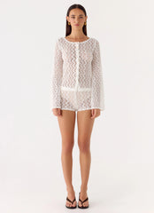 Giselle Mini Shorts - Marfil