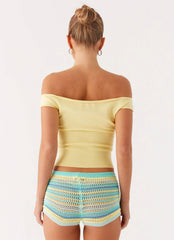 Miffy Mini Shorts - Verde Multiclor