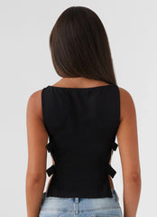 Top de hebilla Cherish You - Sombra