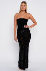Vestido Maxi Tomara que Caia Running The Show Preto