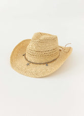 Sombrero de vaquero Late Checkout - Natural