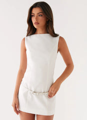 Mini vestido Jaci - Blanco