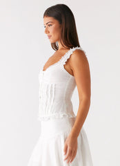 Top Clearwater Mist - Blanco