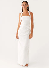 Vestido largo Rumour Has it - Blanco