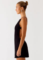 Minivestido Play With Fire - Negro