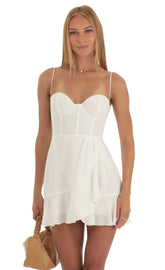 Vestido Corpete Branco