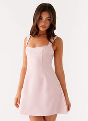 Mini vestido Zuri - Rosa