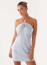 Mini Vestido Cecilia - Azul