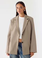 Chaqueta Sibel - Gris Cálido