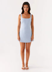 Minivestido Caia - Azul