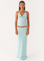 Top halter Otra Vida - Azul pálido
