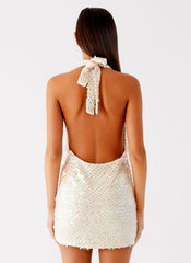 Minivestido You Make Me Feel - Marfil