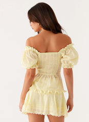 Minissaia Hundred Percent - Amarelo