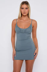 Minivestido Peaceful Love acero