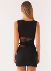 Minivestido Echo - Negro