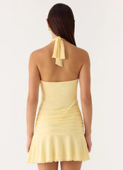 Minivestido Renata - Limón
