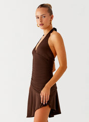 Mini Vestido Colt - Chocolate
