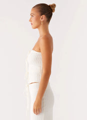 Top Bandeau Blakely - Marfil