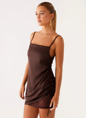 Minivestido Piper - Chocolate