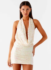 Minivestido You Make Me Feel - Marfil